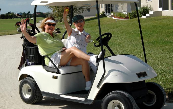 image of is it ok if my golf cart gets wet? - AEC Info